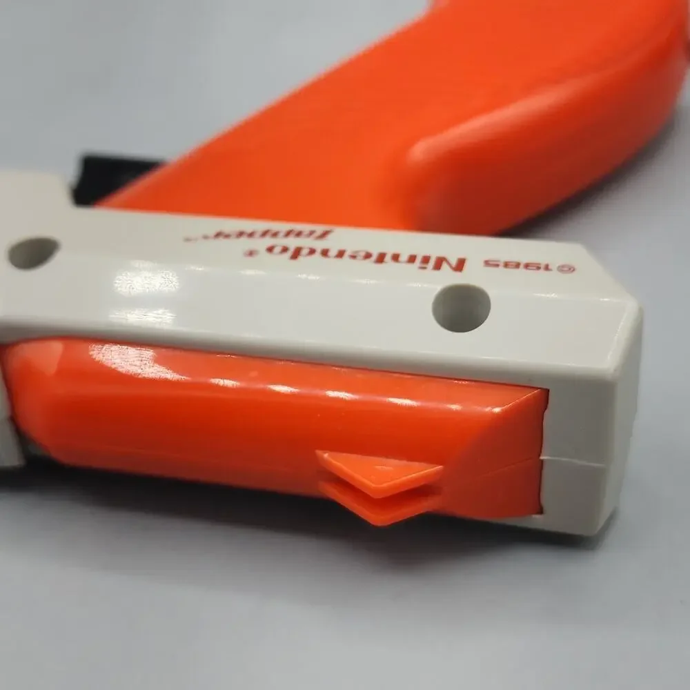 Nintendo NES Zapper Light Gun Controller NES-005 Fire Orange